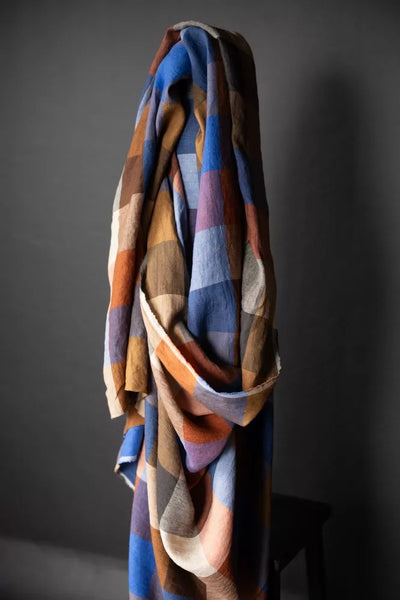 Lin européen Merchant & Mills, 'electro blue' | 10 cm