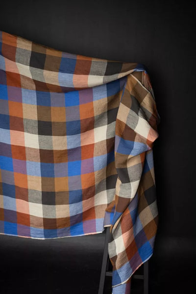 Lin européen Merchant & Mills, 'electro blue' | 10 cm