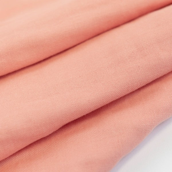 Double-gaze coton bio bisque rosé, Atelier-53