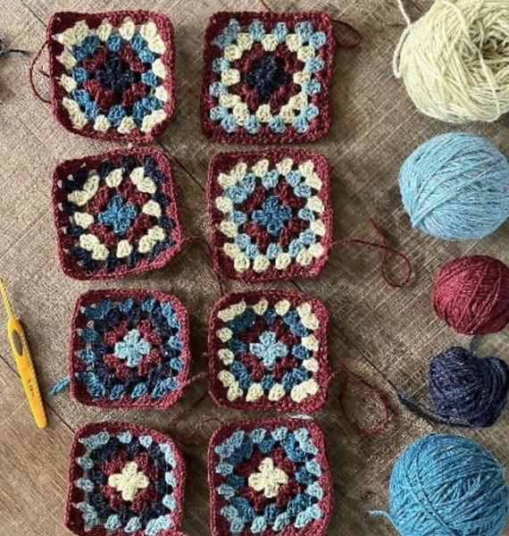 Samedi 28 juin | Crochet, Granny squares ou sous-verre 'fruits'