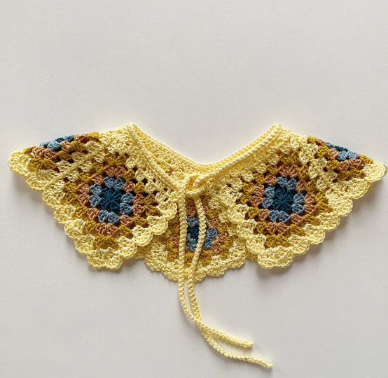 Kit crochet (intermédiaire) - Col 'Eva'