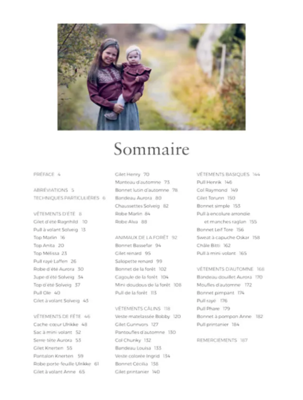 Tricot enfants - 53 coups de coeur au fil des saisons