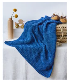 Couvertures au tricot pour bébé