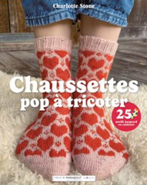 Chaussettes pop à tricoter