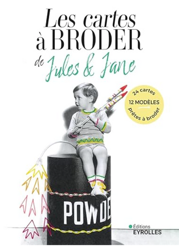 Les cartes à broder de Jules & Jane