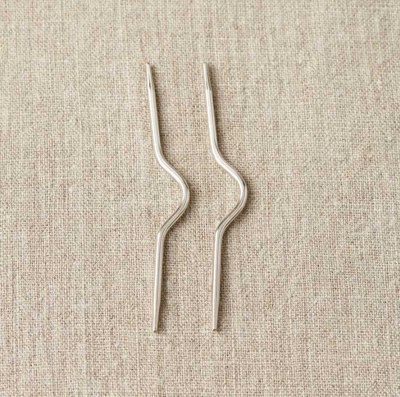 Aiguilles à torsades en métal | CocoKnits