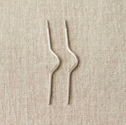Aiguilles à torsades en métal | CocoKnits