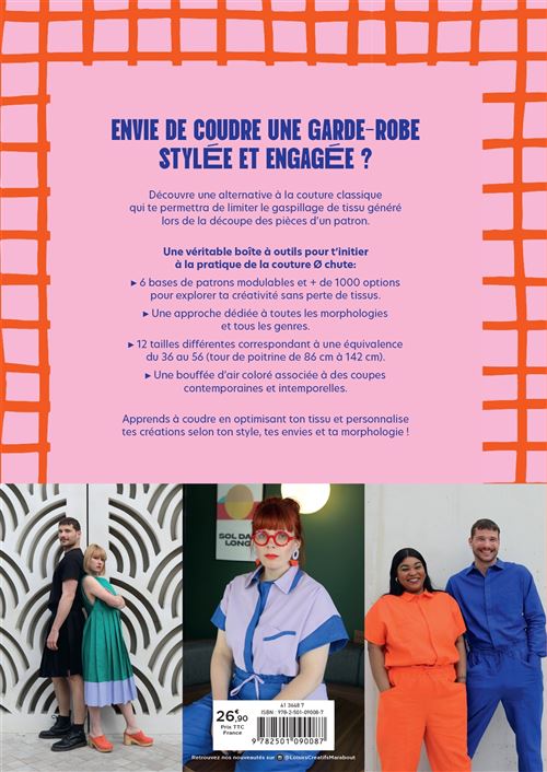 Couture zéro chute - modèles inclusifs