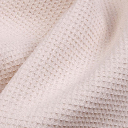 Tissu éponge gaufrée coton bio écru, Atelier-53