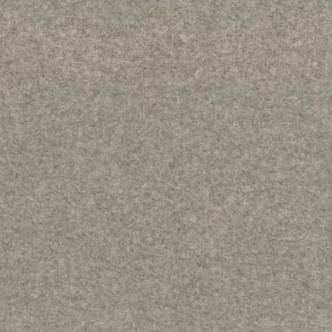 Polaire de coton gris chiné | 10 cm