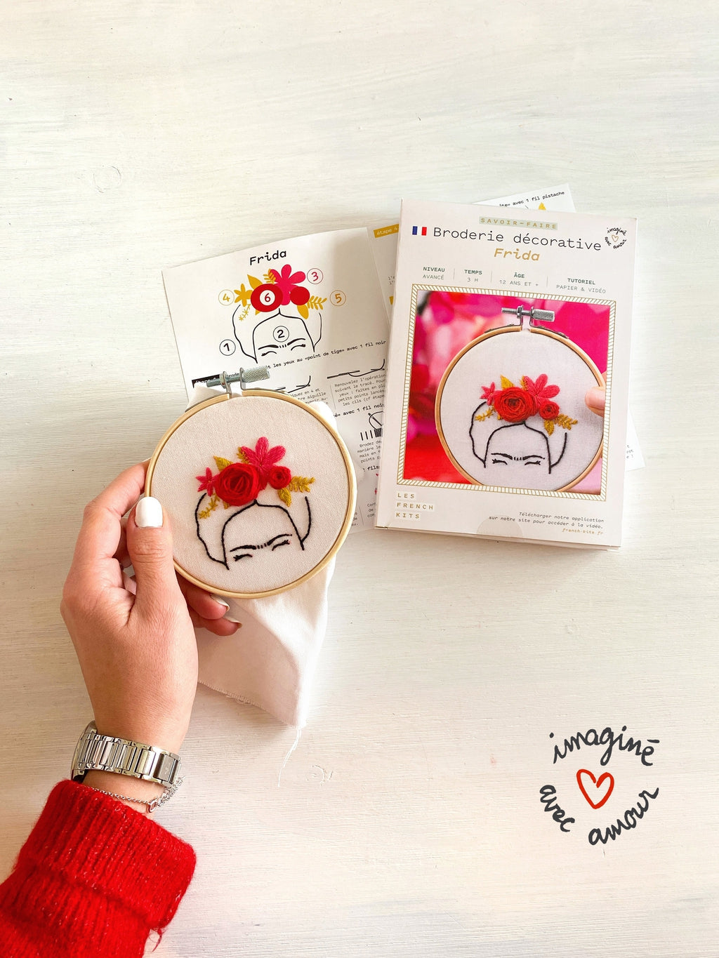 Kit de broderie Frida, French'Kits