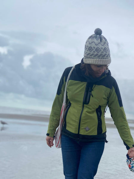 Kit de tricot (débutant ou intermédiaire) - Bonnet simple, option jacquard - de Made_by_Fred