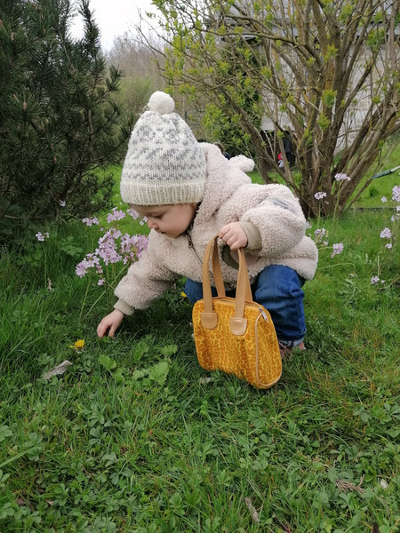 Kit de tricot (débutant ou intermédiaire) - Bonnet simple, option jacquard - de Made_by_Fred
