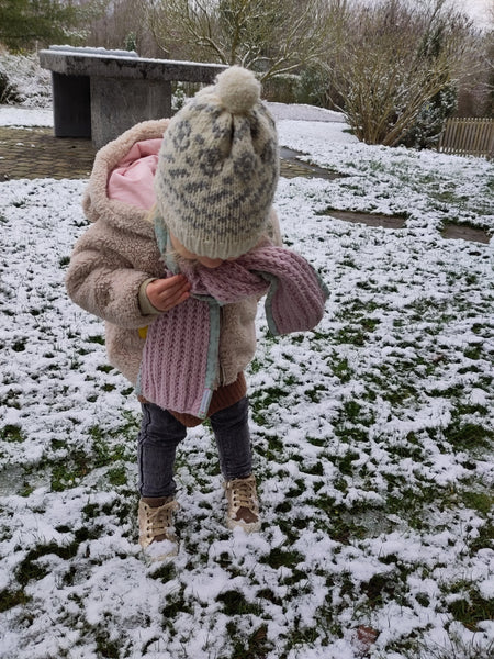 Kit de tricot (débutant ou intermédiaire) - Bonnet simple, option jacquard - de Made_by_Fred