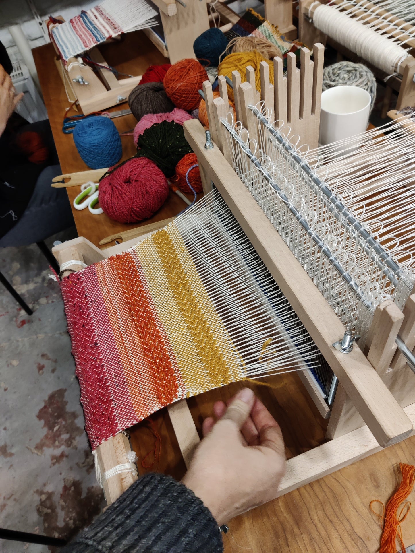 Samedi 21 mars | Tissage sur métier à cadres (acompte)