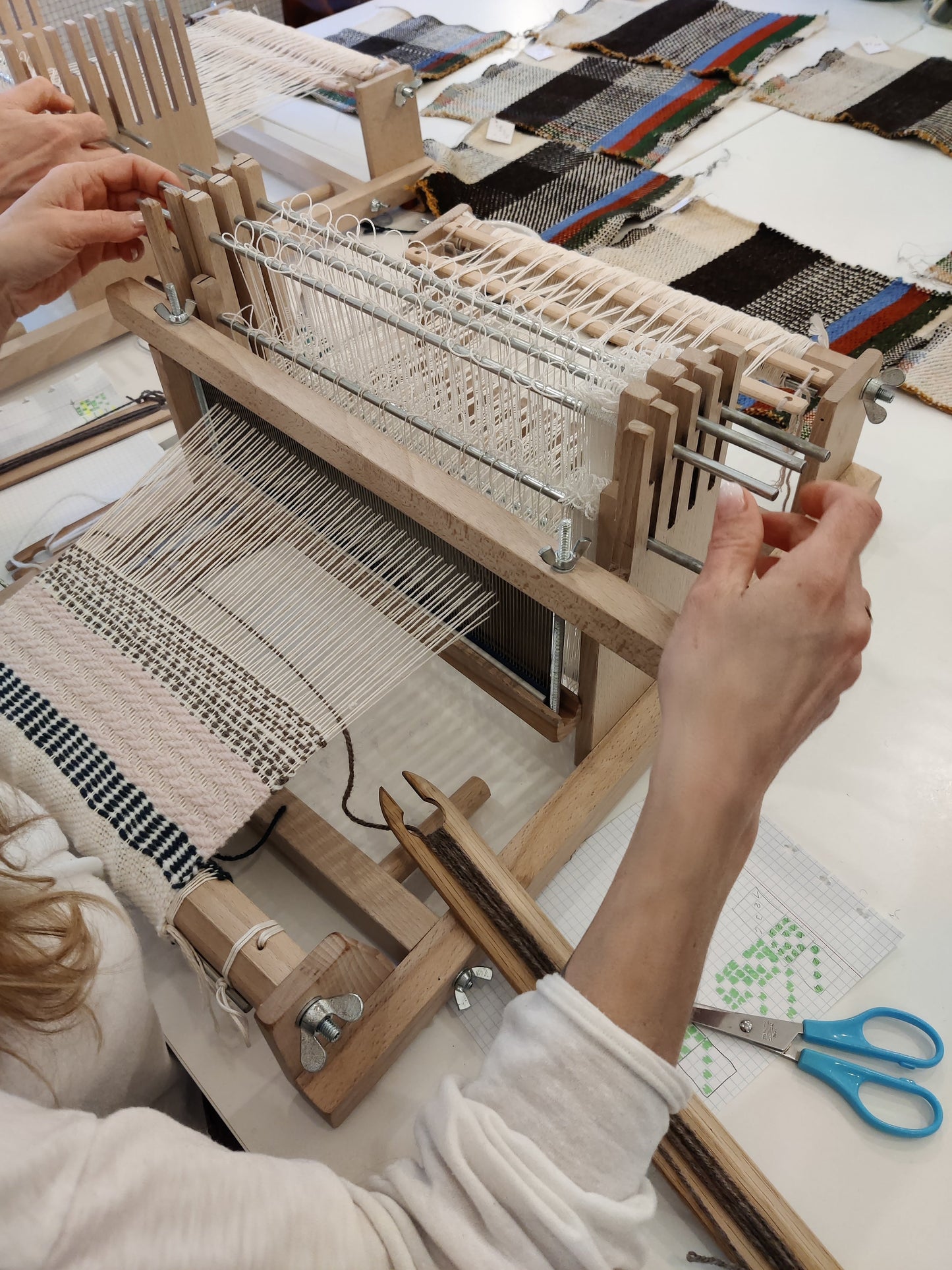 Samedi 21 mars | Tissage sur métier à cadres (acompte)