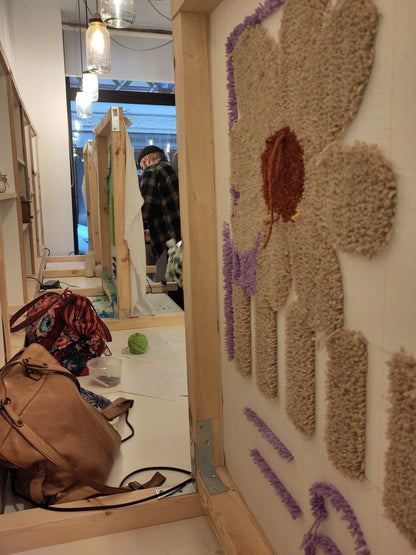 Samedis 19 & 26 septembre | Tufting, tapis en laine (acompte)