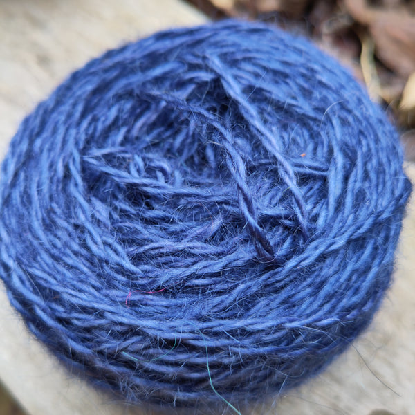 Mérinos-mohair, bleu nuit - C. Frisque | 100 gr