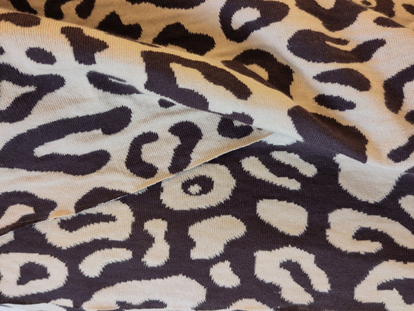 Jersey-interlock double face "safari" | 10 cm