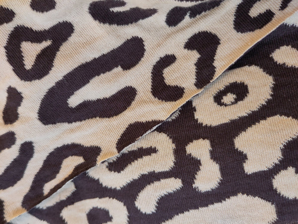 Jersey-interlock double face "safari" | 10 cm