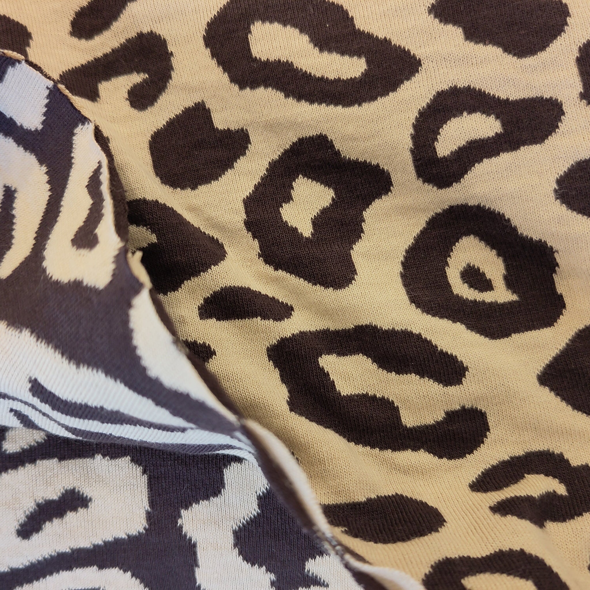 Jersey-interlock double face "safari" | 10 cm