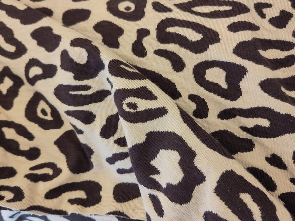 Jersey-interlock double face "safari" | 10 cm