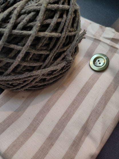 Kit de crochet (intermédiaire) - Sac d'été rond doublé