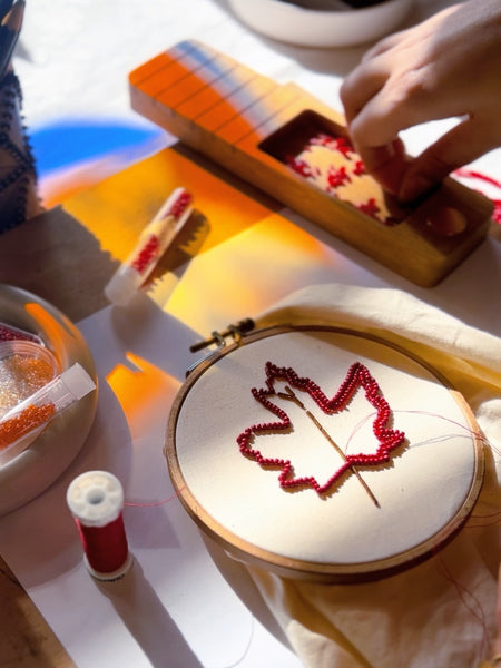 Samedi 29 novembre | Broderie de perles (acompte)