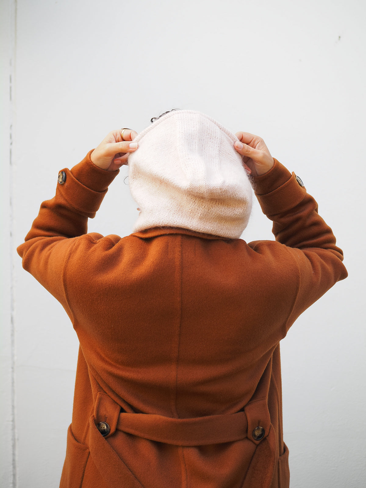 Kit de tricot (intermédiaire) - Cagoule 'Ollie'