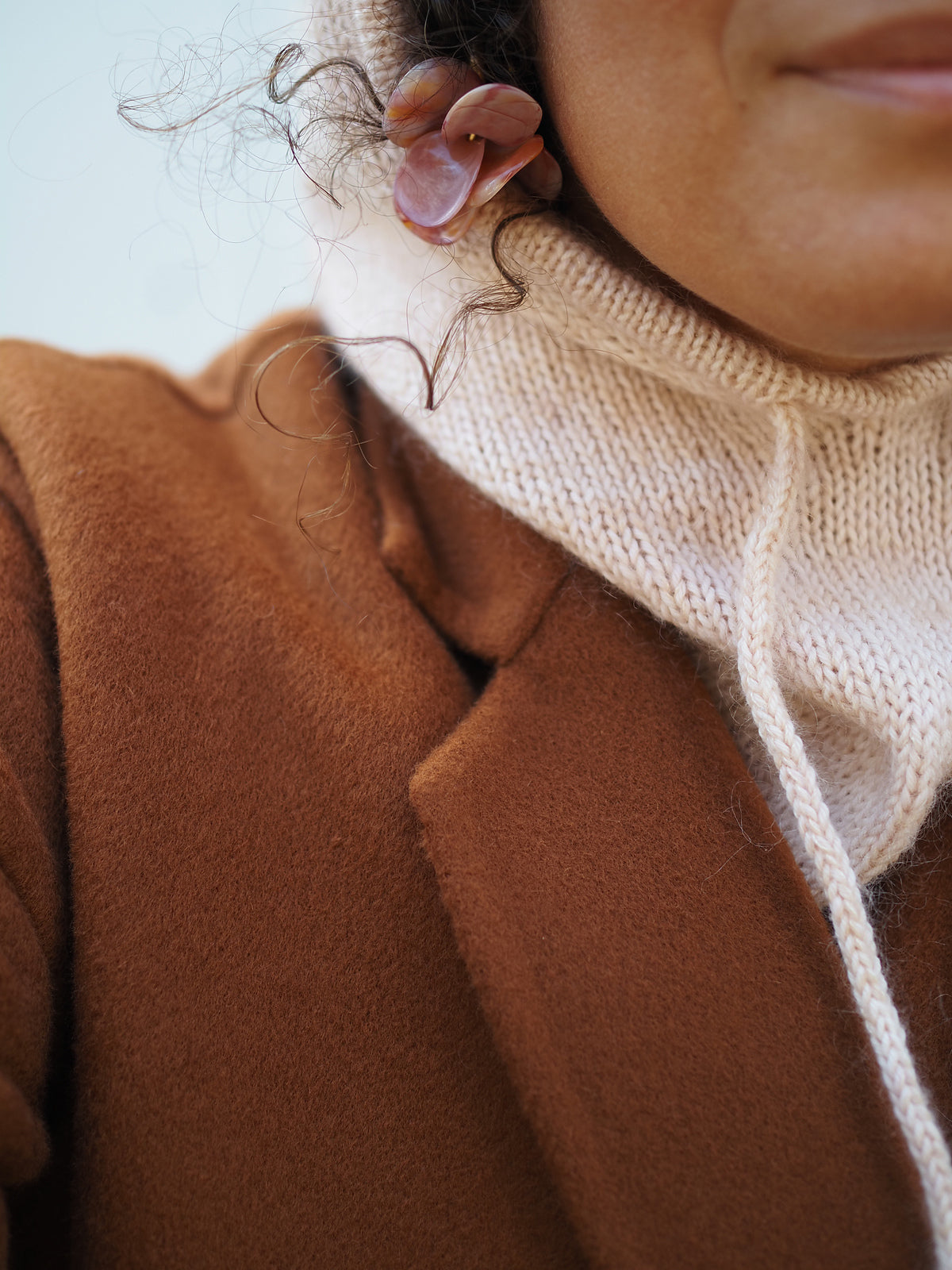 Kit de tricot (intermédiaire) - Cagoule 'Ollie'