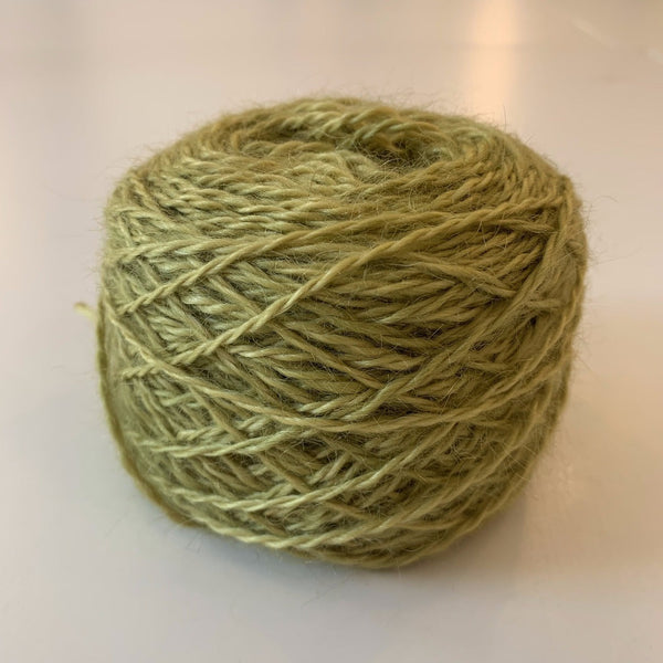 Mérinos-mohair, vert pistache - C. Frisque | 100 gr