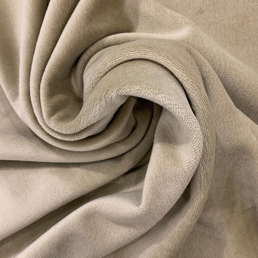 Velours "nicky" gris/kaki | 10 cm