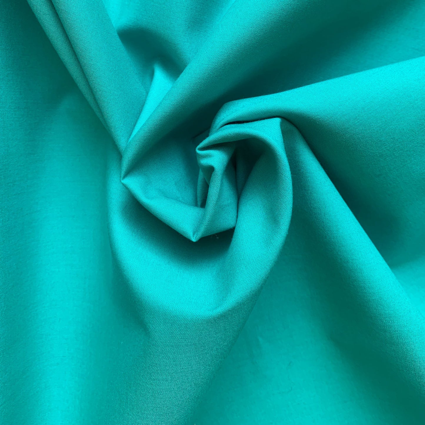 Popeline unie coton bio vert d'eau, Atelier-53