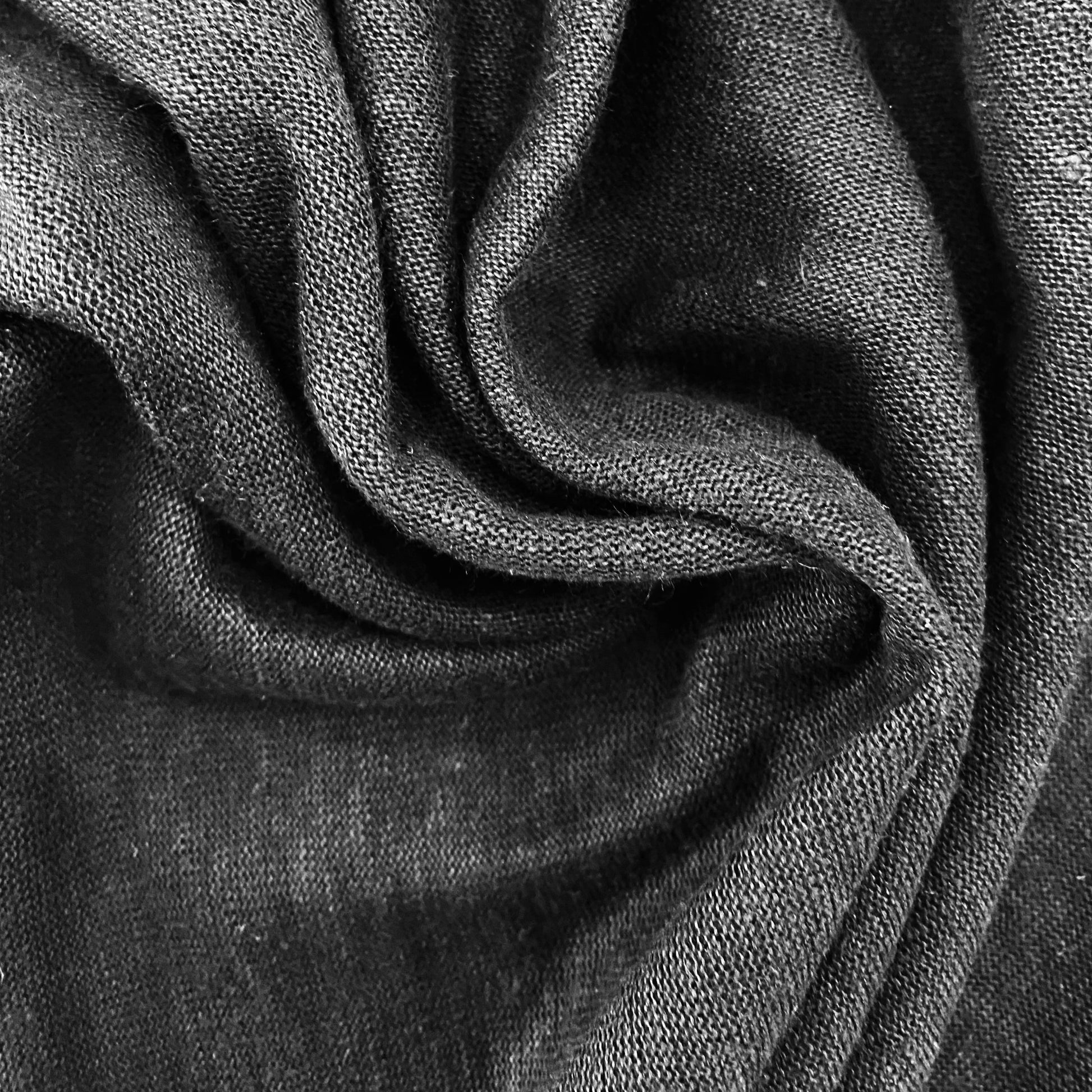 Jersey de lin bio noir, Atelier-53