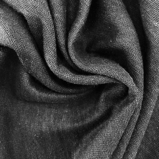 Jersey de lin bio noir, Atelier-53