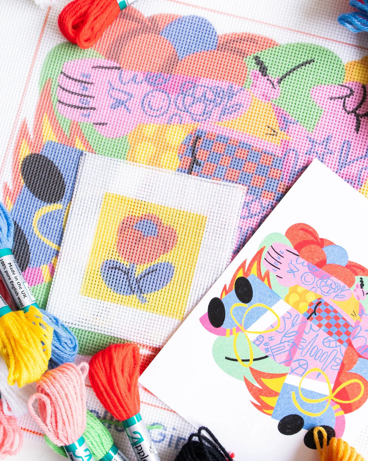 Kit canevas Roller Girl - Canevas Fatal