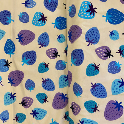 -30% ! Jersey "fraises" | 10 cm