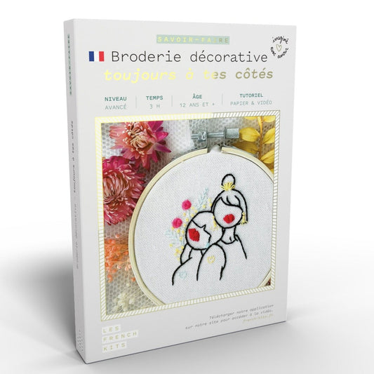 Kit de broderie Toujours à tes côtés, French'Kits