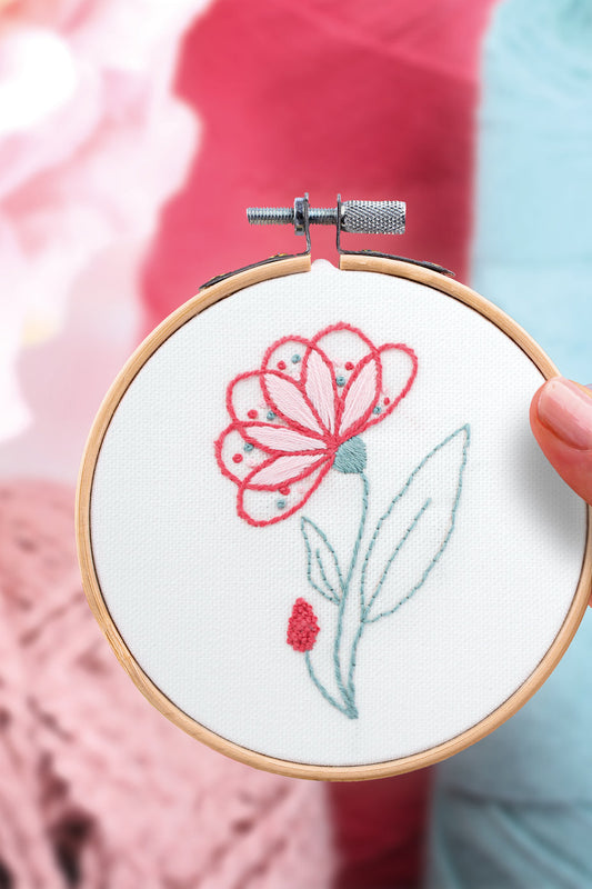 Kit de broderie Jolie fleur, French'Kits