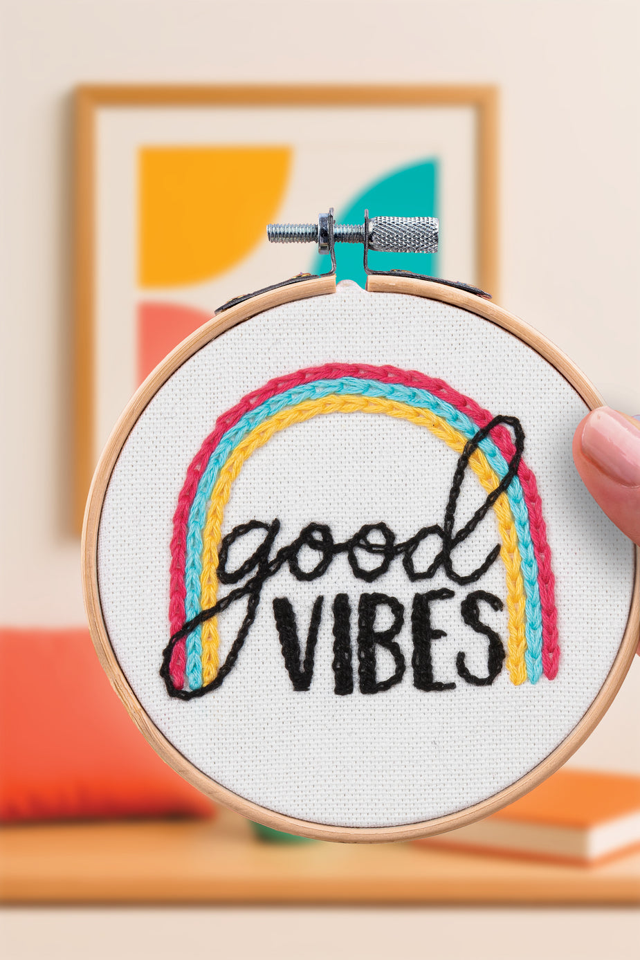 Kit de broderie Good vibes, French'Kits