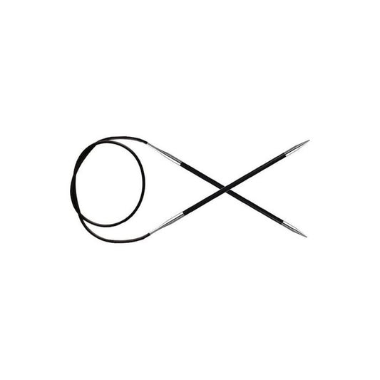 Aiguilles circulaires fixes "Carbonz" KnitPro