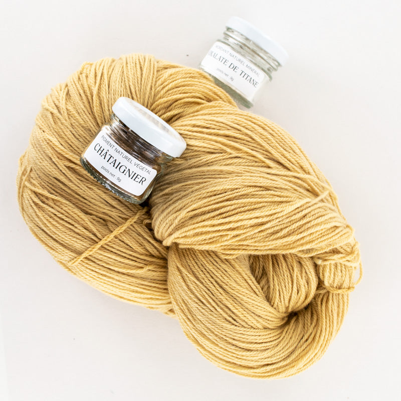 Kit de teinture végétale - Châtaigner