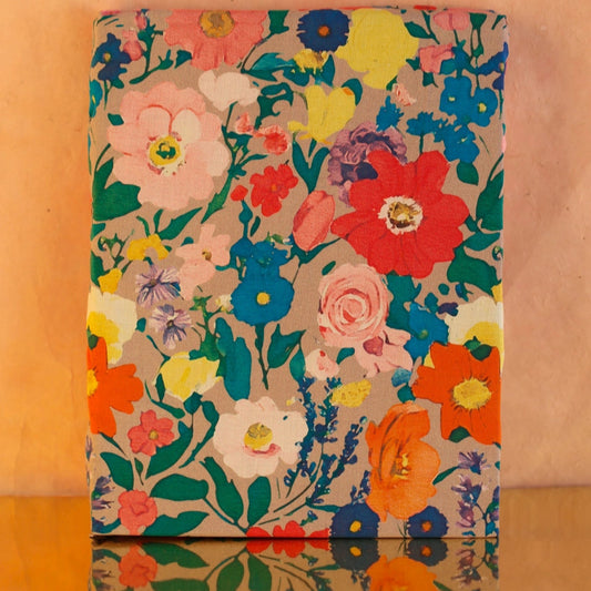 Popeline fine coton bio florale Lily, Atelier-53