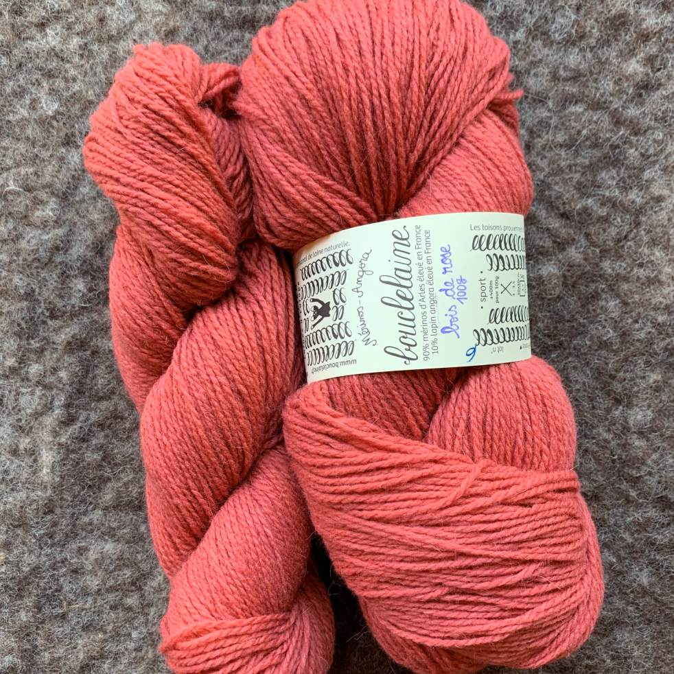 Mérinos-Angora Bois de rose