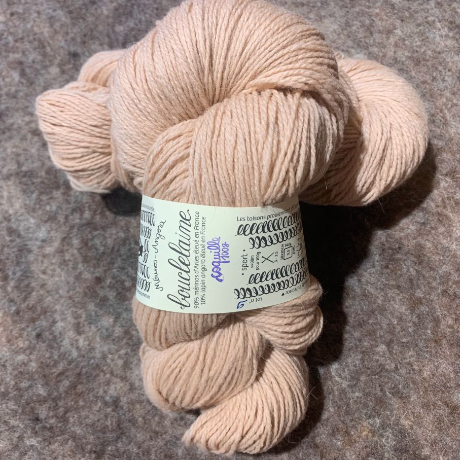 Mérinos-Angora Coquille