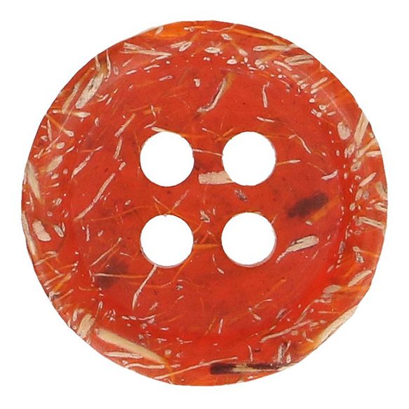 Bouton coco rouge