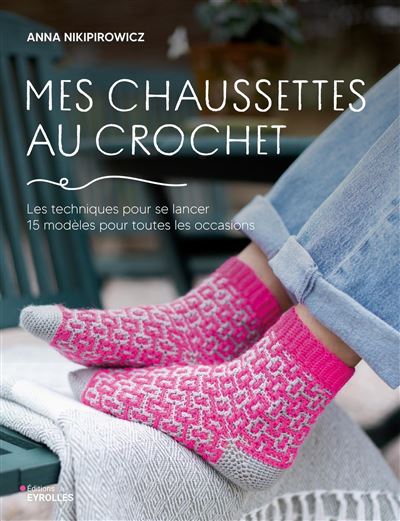 Couverture du livre Mes chaussettes au crochet, Atelier-53