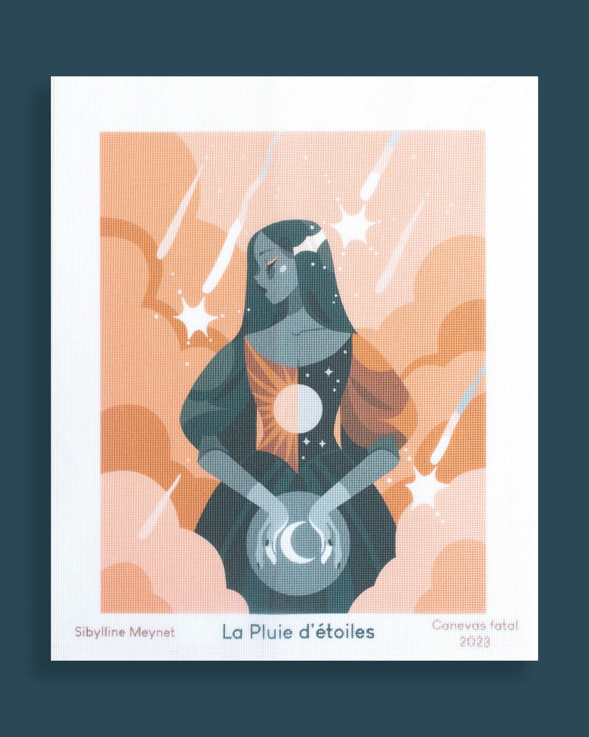 Kit canevas La Pluie d'étoiles - Canevas Fatal