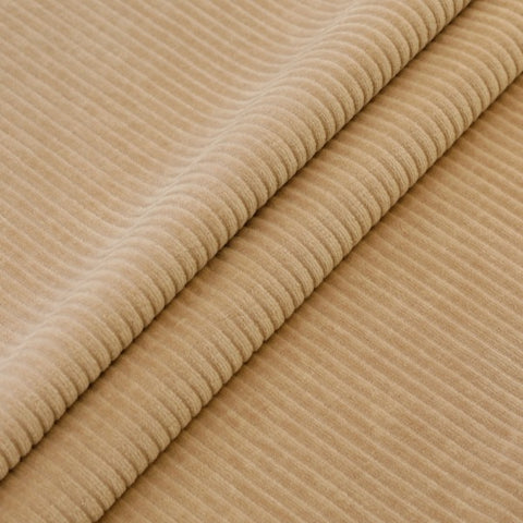 -20% ! Velours côtelé doux extensible 'stucco' | 10 cm