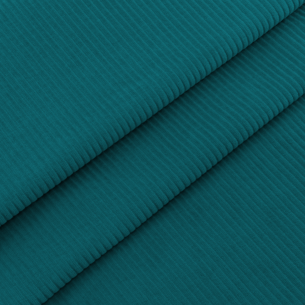 Velours côtelé coton bio vert foncé, Atelier-53